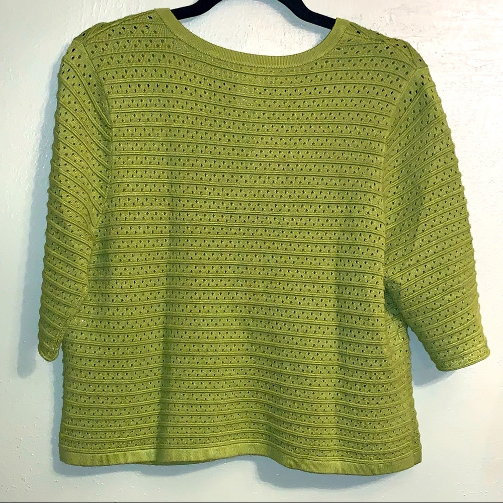 Chico’s green cardigan - Picture 2 of 5